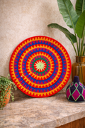 Handgeweven Berber bord L - Sunshine