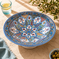 Schaal Tunesië op voet 30cm - Mar Azul