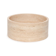 Fruitschaal Travertine Ø24x10cm