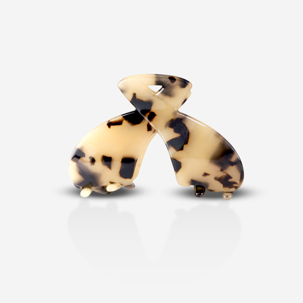 Sasstie Haarclip Arc met luipaardprint