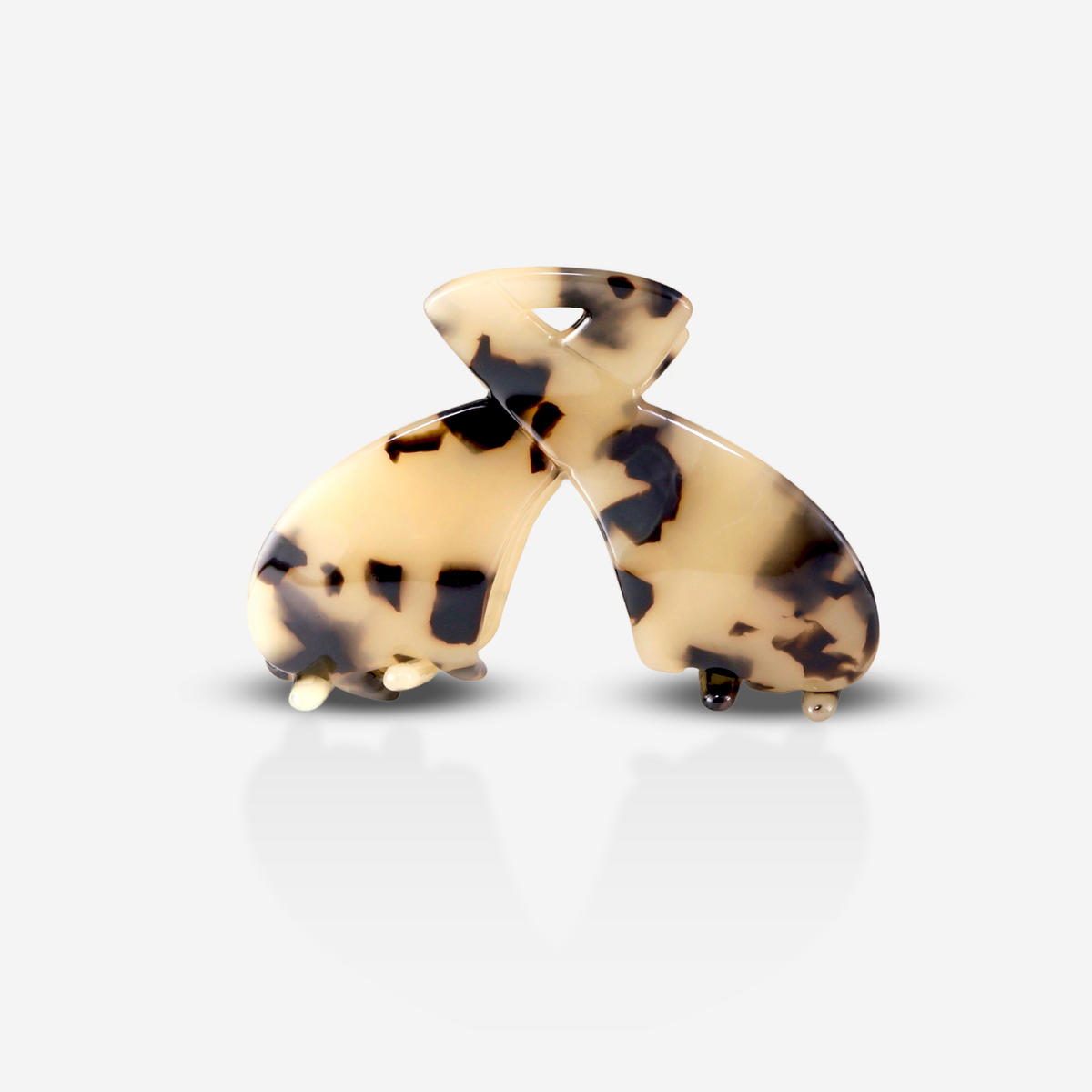 Sasstie Haarclip Arc met luipaardprint