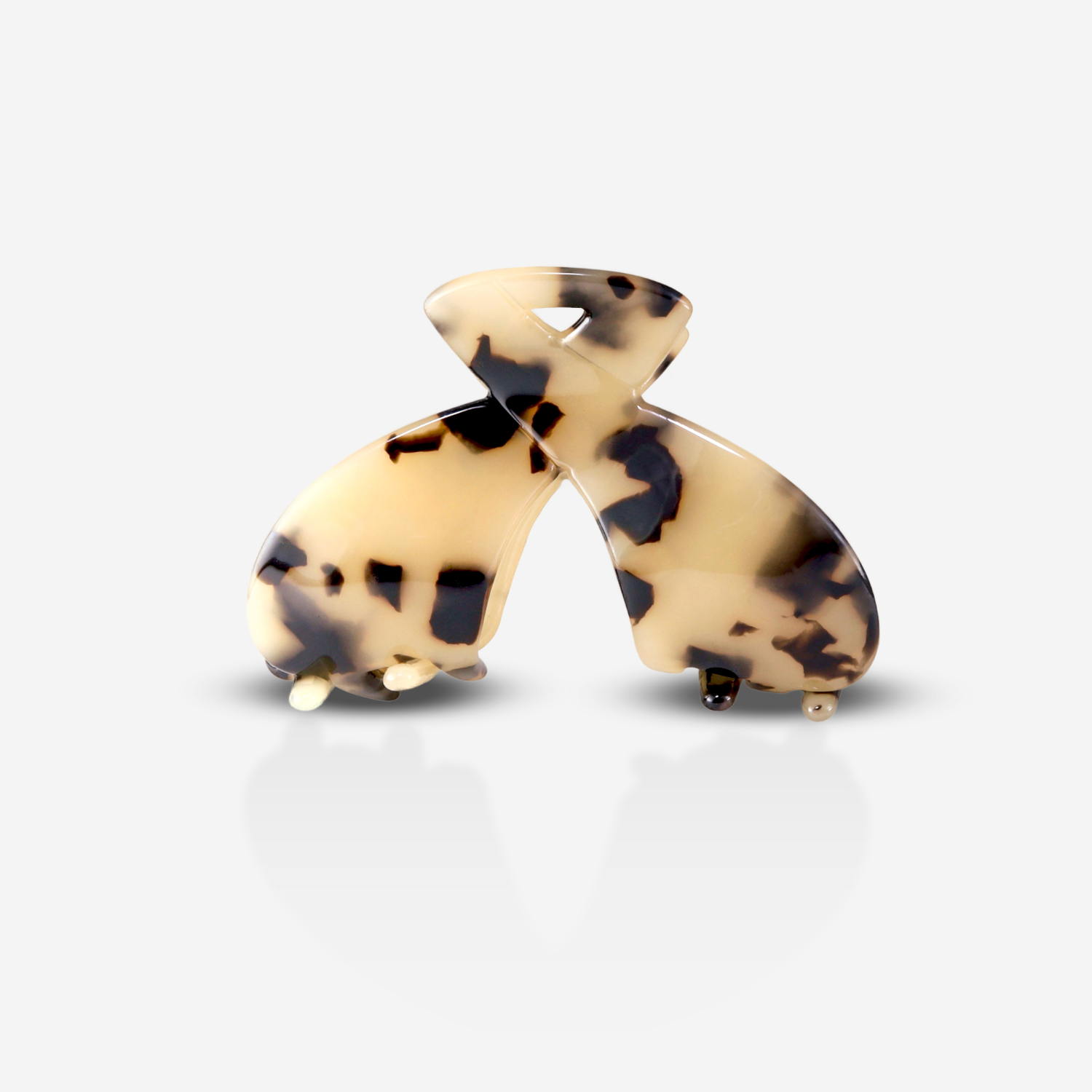 Sasstie Haarclip Arc met luipaardprint