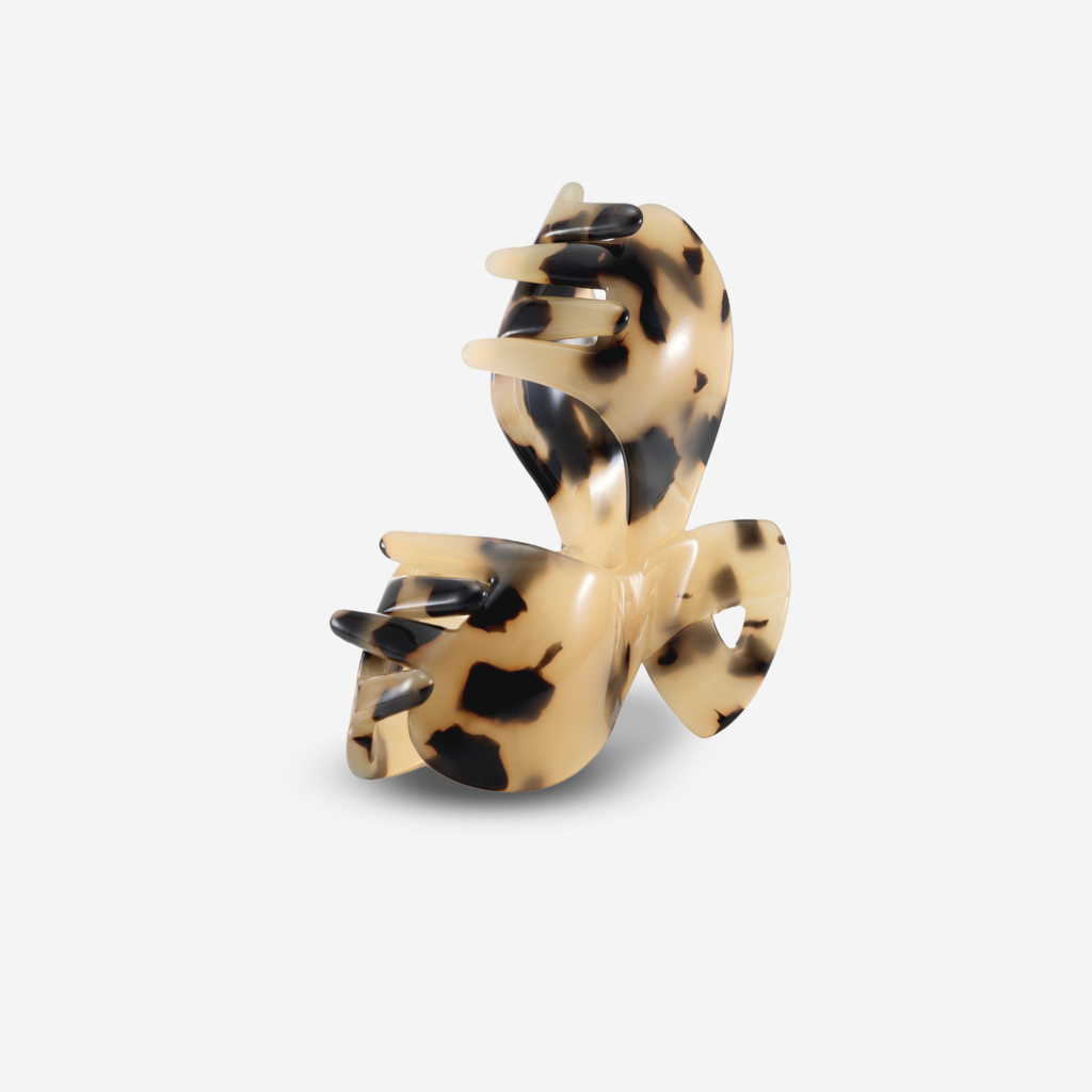 Sasstie Haarclip Arc met luipaardprint