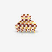 Ssstie haarclip -  Crop met ruitpatroon