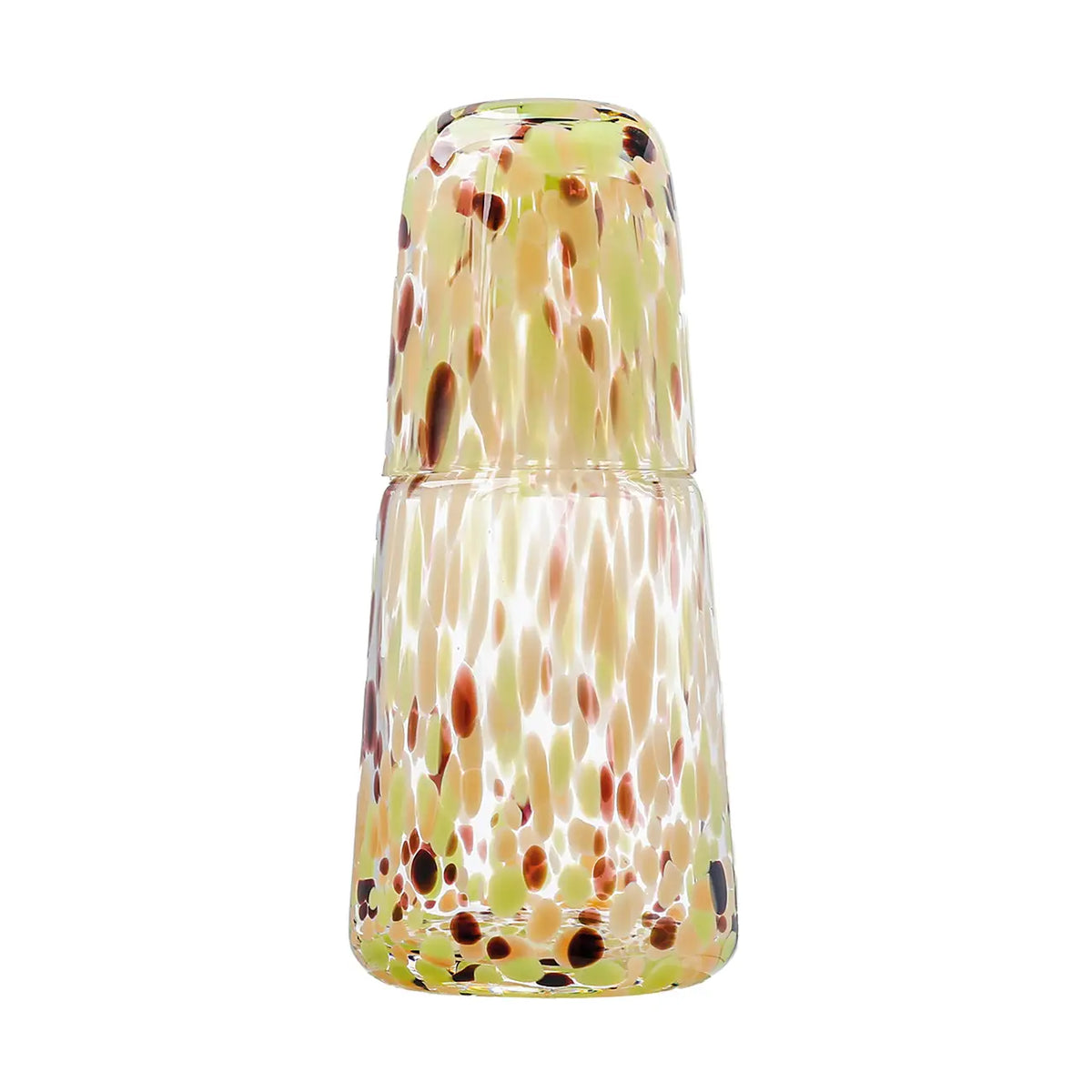 karaf met glas groen