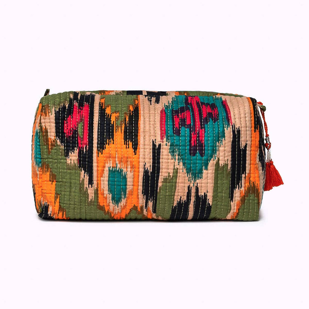 Green Bloom Beauty bag