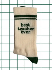 best teacher sokken beige