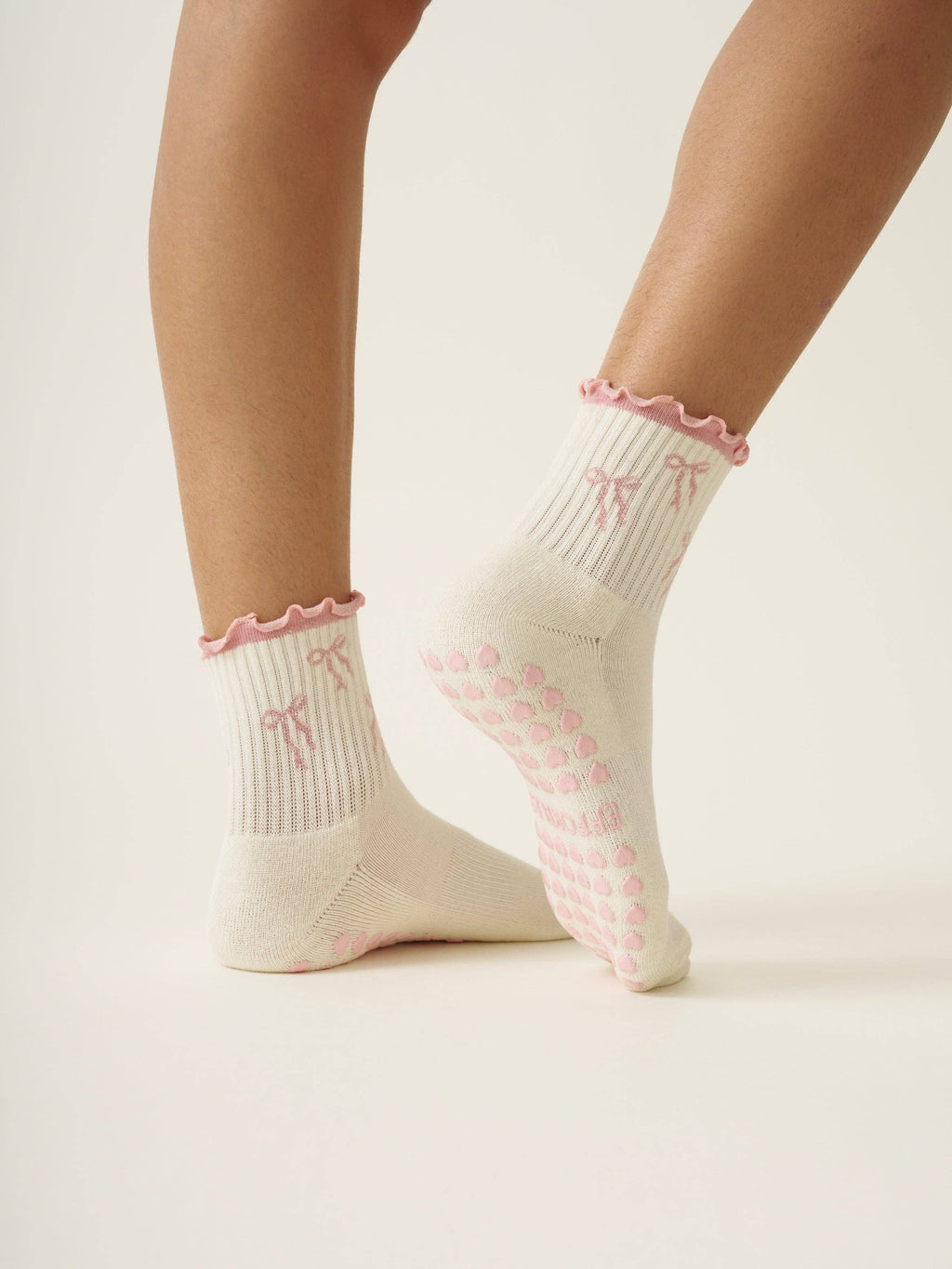 Strik Ruffle Pilates Sokken - Effortless Club