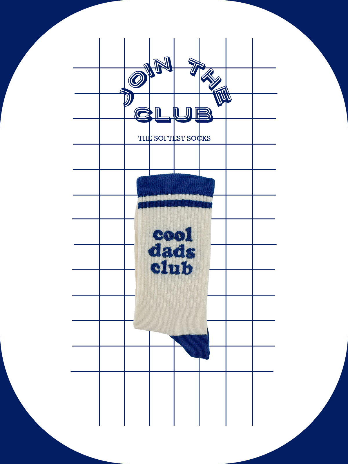 Cool Dads Club - sokken blauw