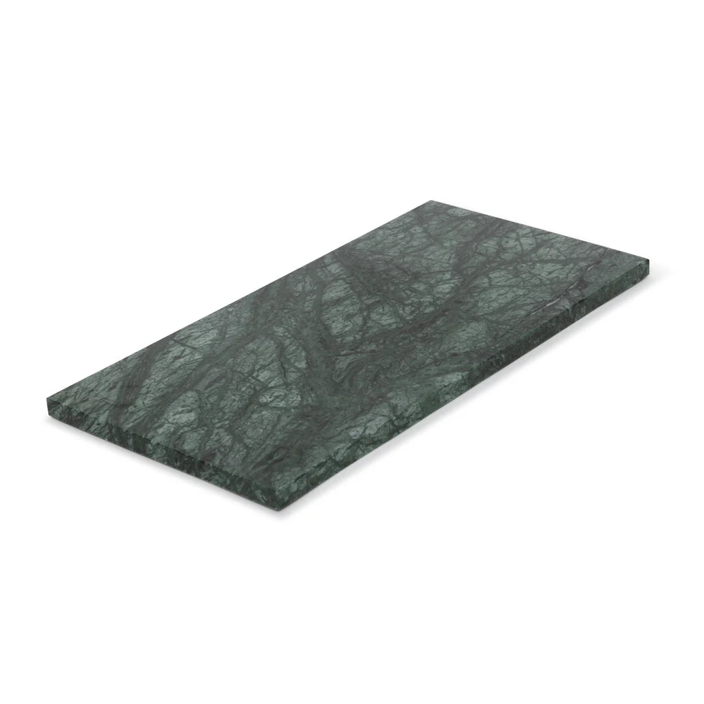 Marmer dienblad M groen 15x30cm