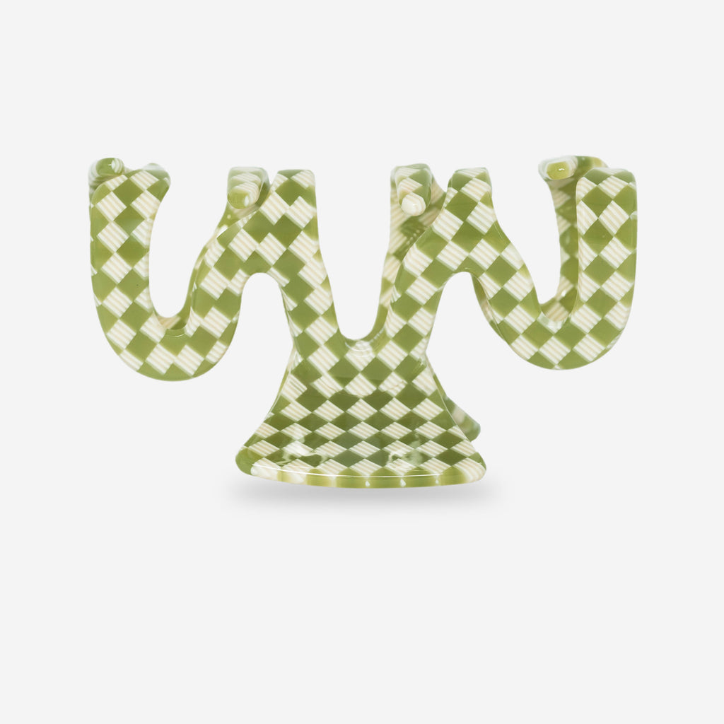 Ssstie haarclip -  Grand Wave Basil