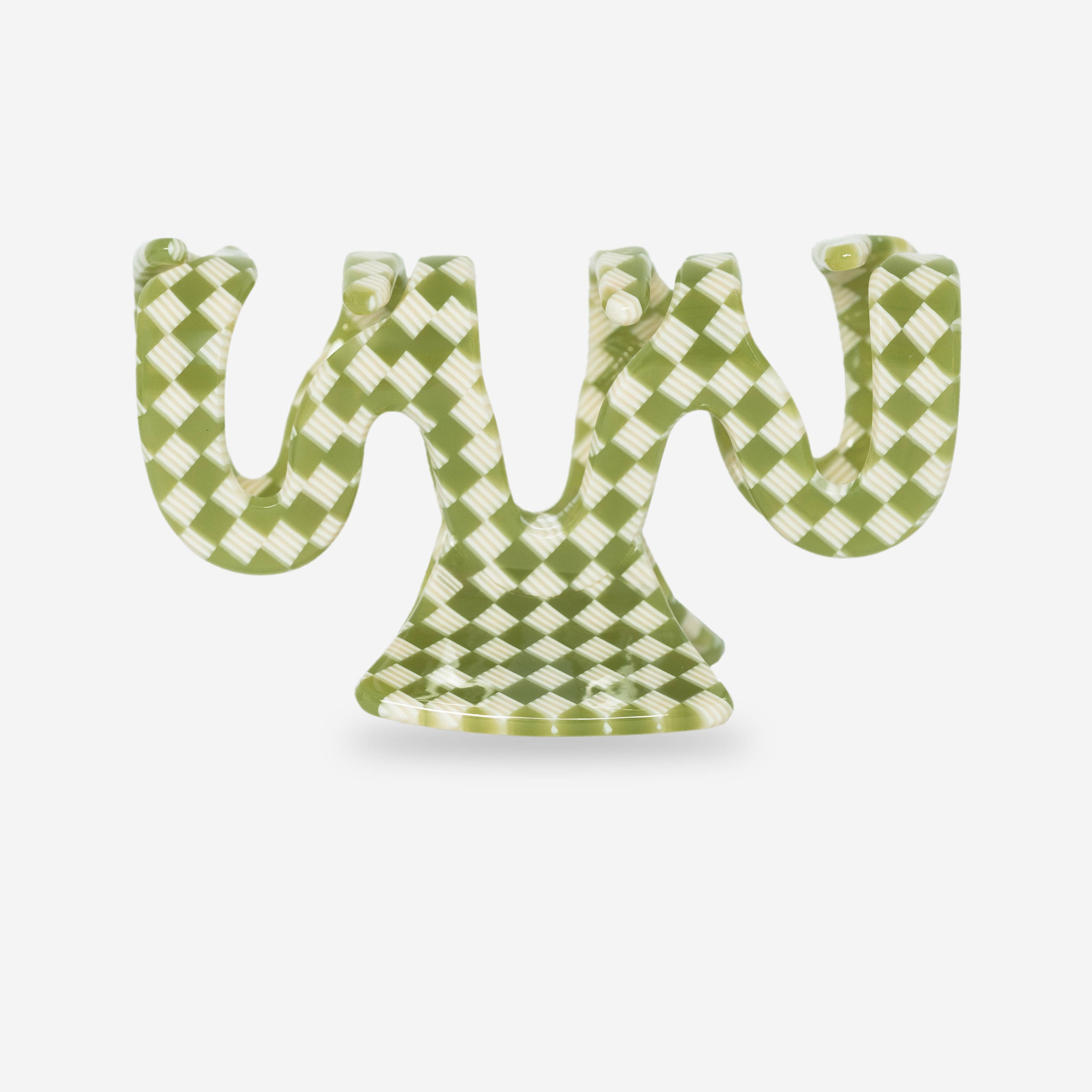 Ssstie haarclip -  Grand Wave Basil