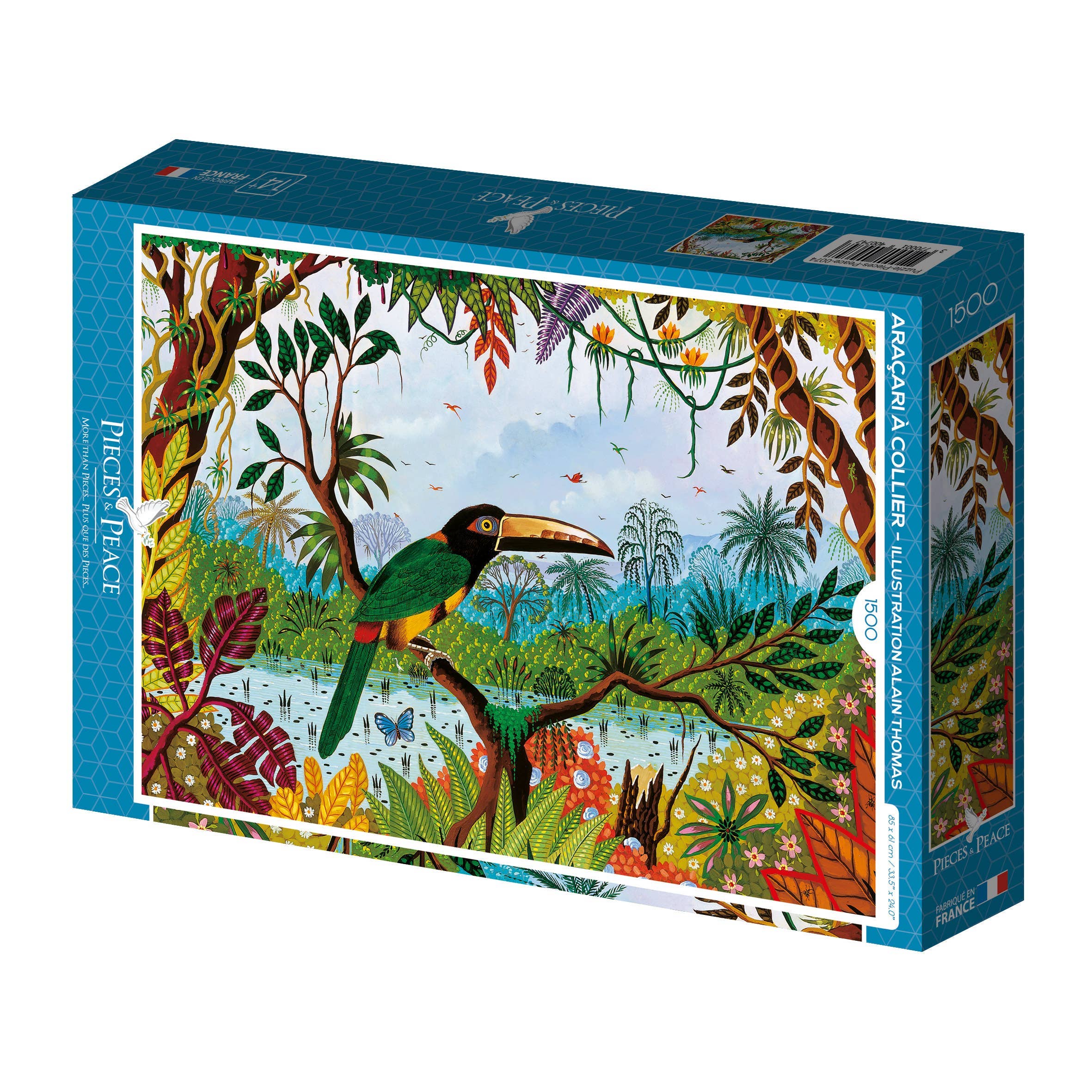 Pieces & Peace - Puzzel 1500 Stukjes - Bandarassari