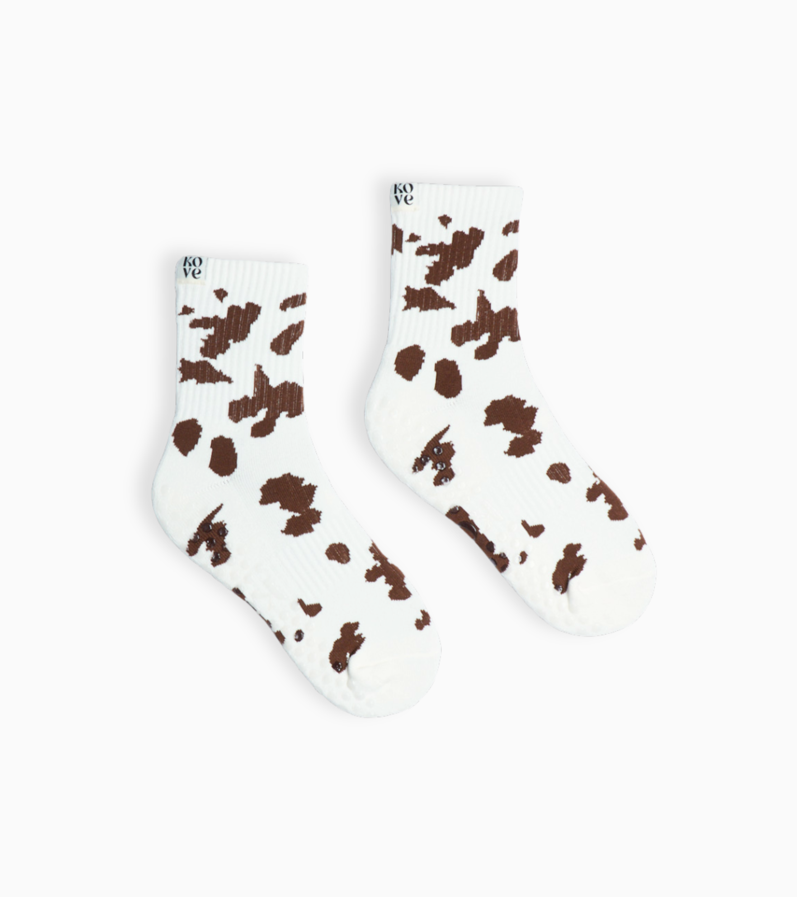 Pilates sokken Cowprint - Kove
