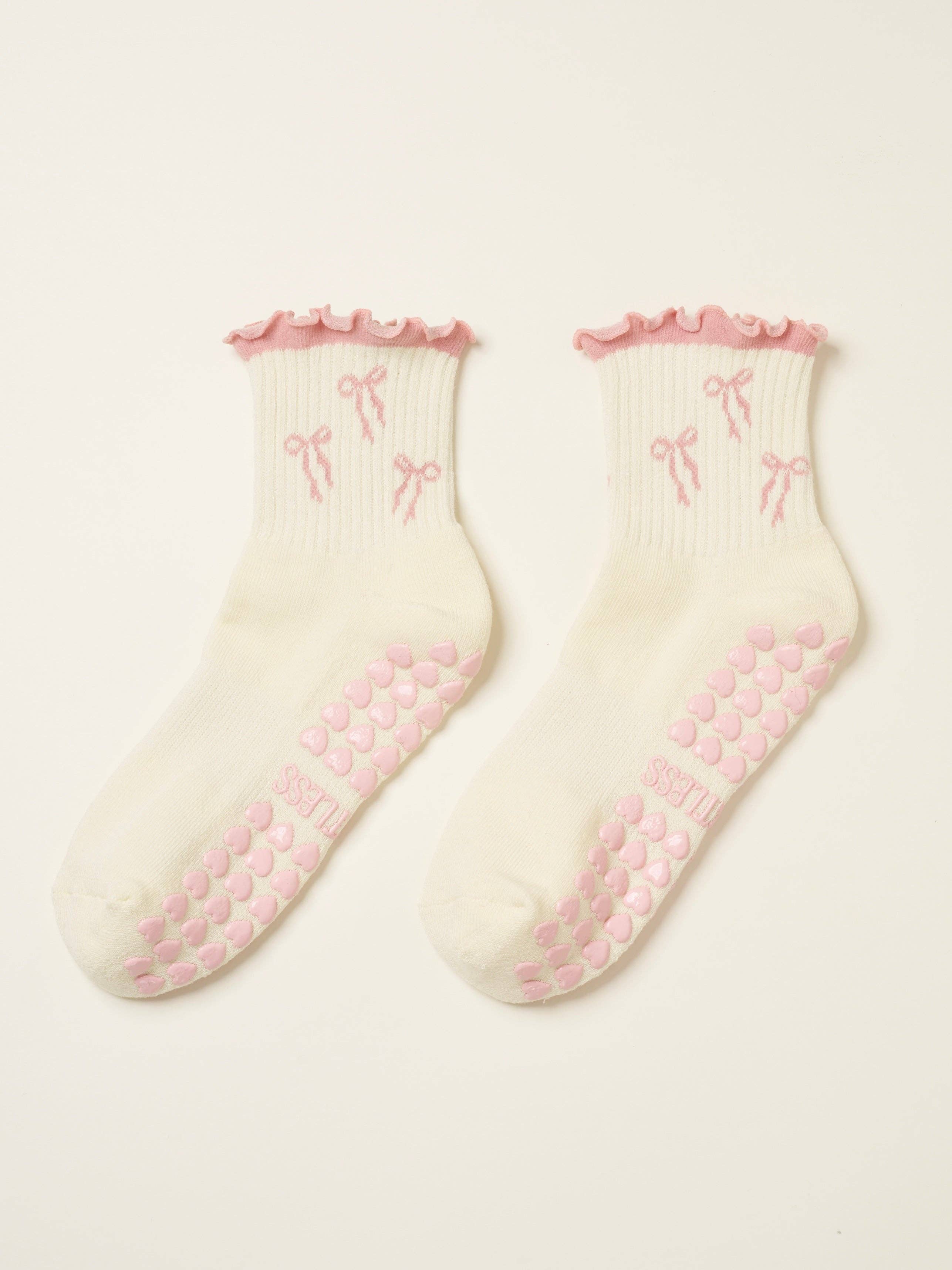 Strik Ruffle Pilates Sokken - Effortless Club
