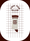 Cool Dads Club - sokken bruin