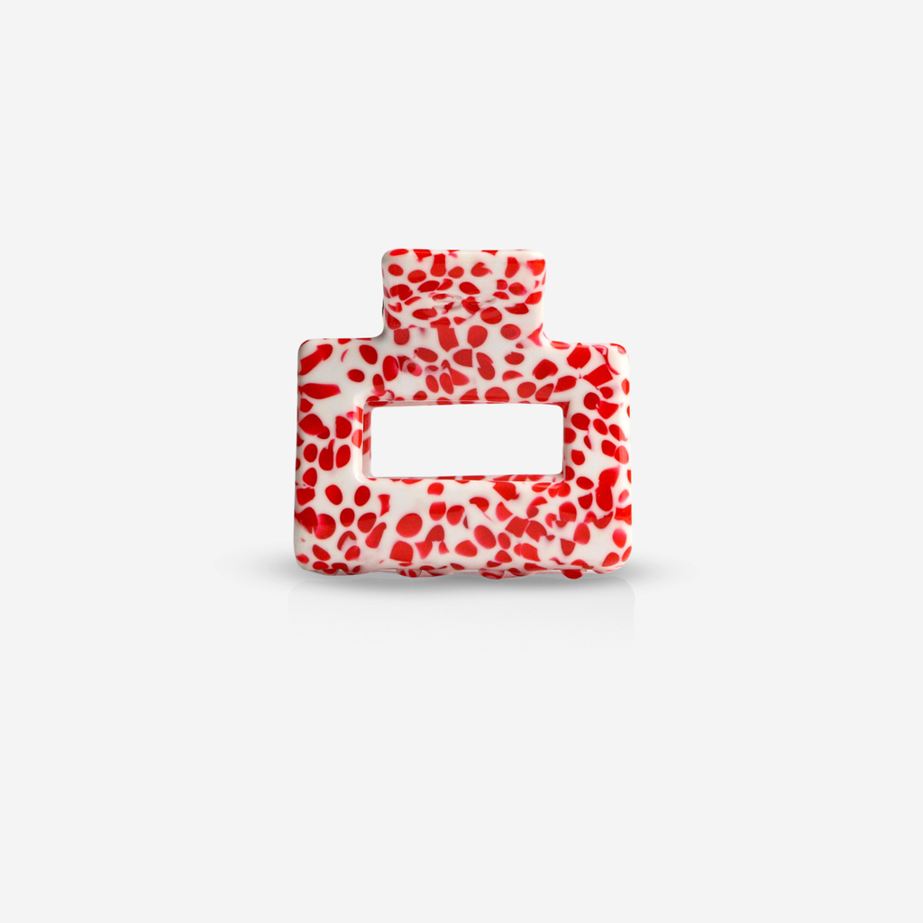 Sasstie Haarclip-  Liberty Cherry Dott