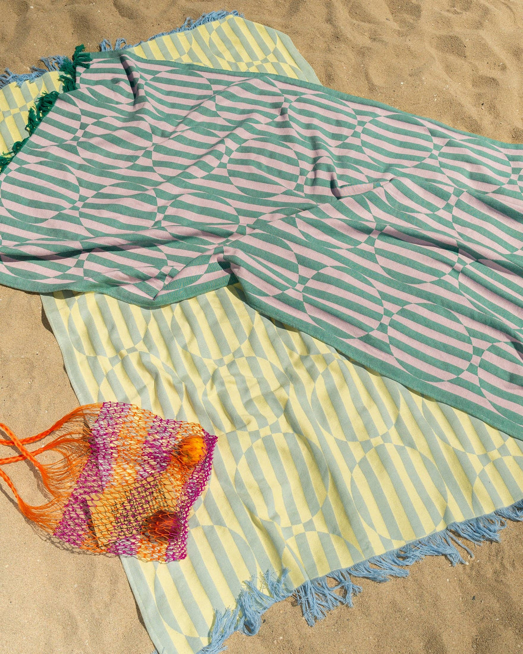Tarta Gelatina - Strandhanddoek - Bosbessenlimonade