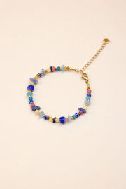 Armband What Did I Do Last Night blauw - ROOI
