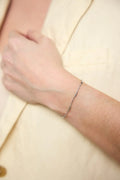 Armband 90% Of Me Is You zilver - ROOI